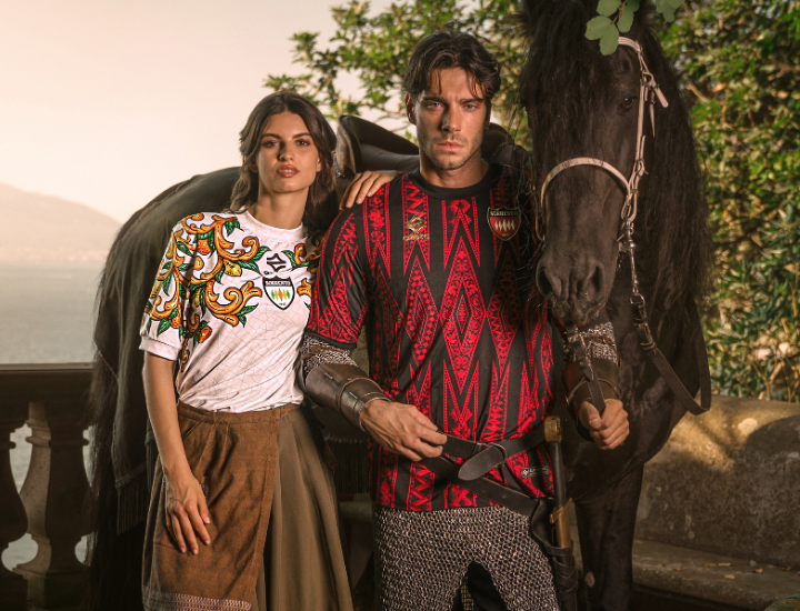 Ezeta Unveil Sorrento Calcio 1945’s 25/26 Home & Away Kits